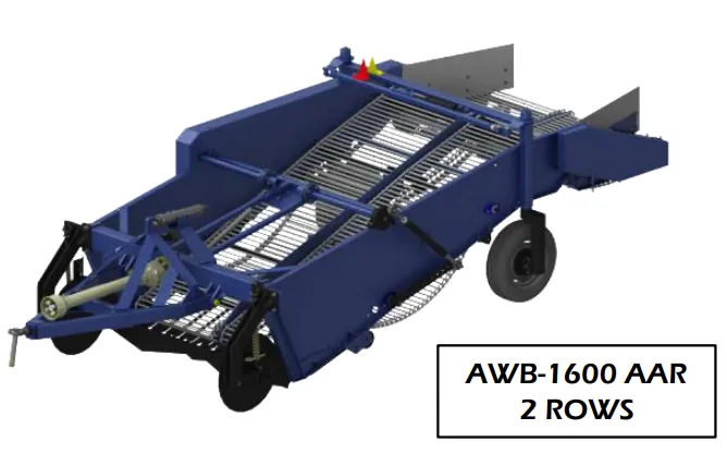 AWB-1600 AAR Potato Digger 2 Row Trailed