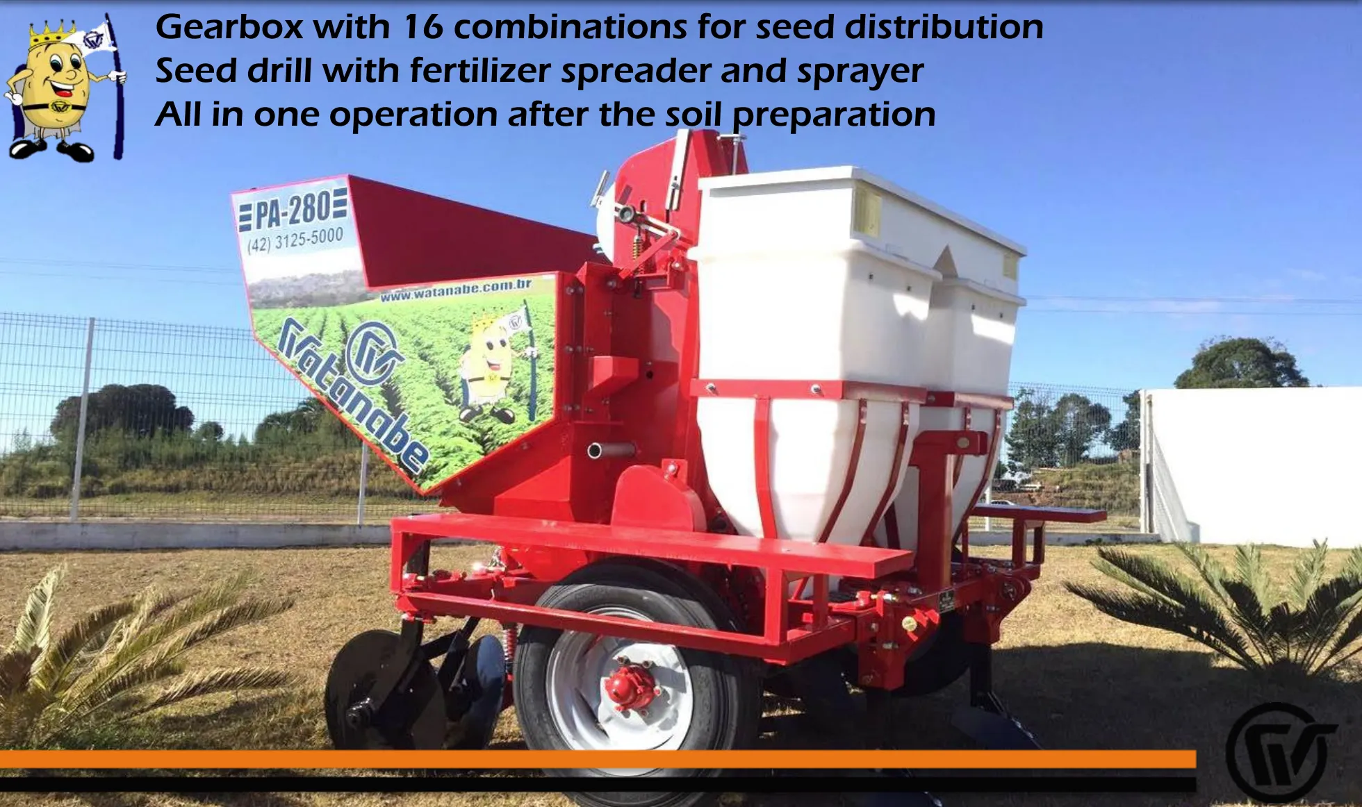 PAI-2100 Potato Planter 2 Rows