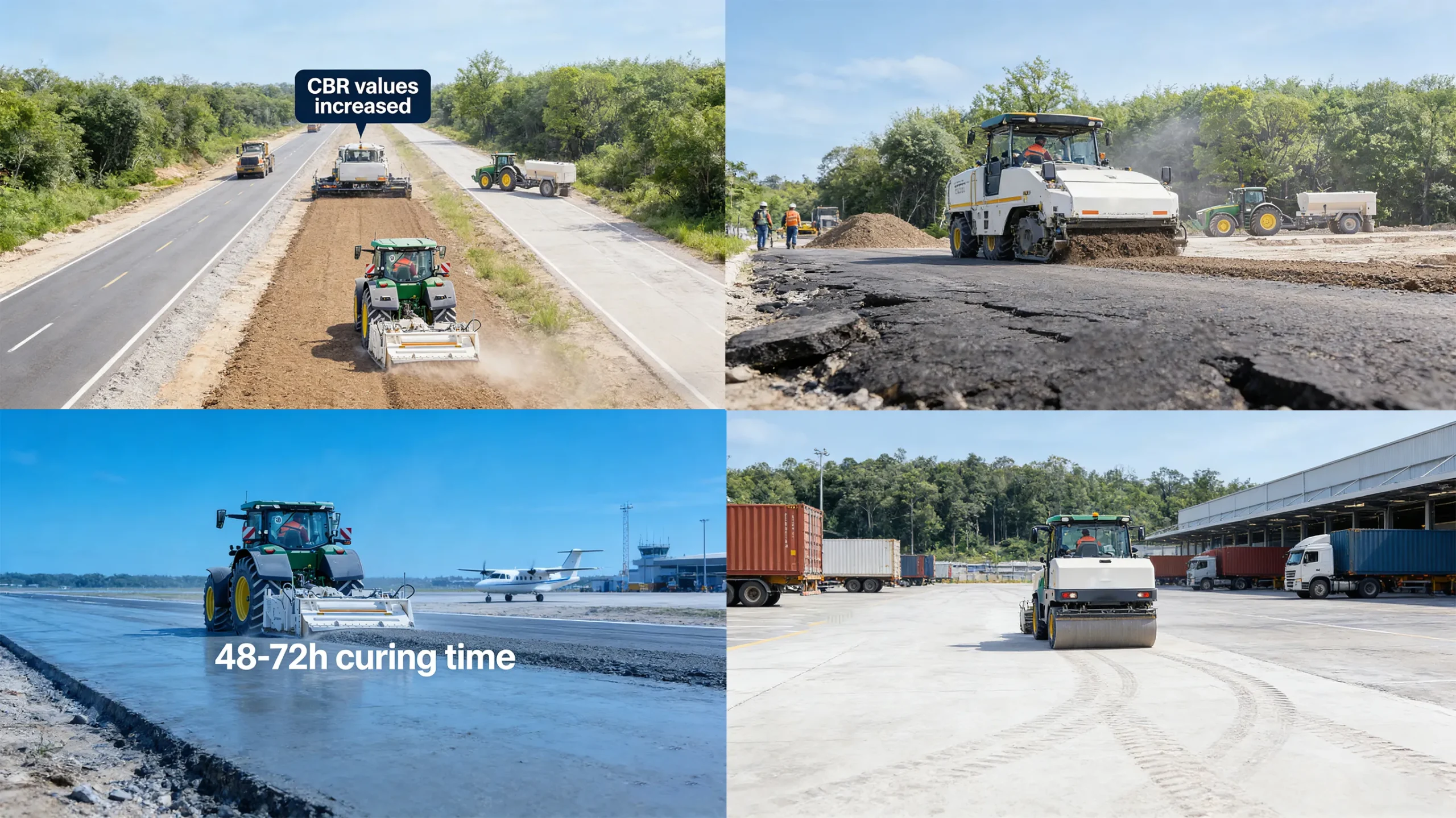 Soil Stabilizer Machine Application